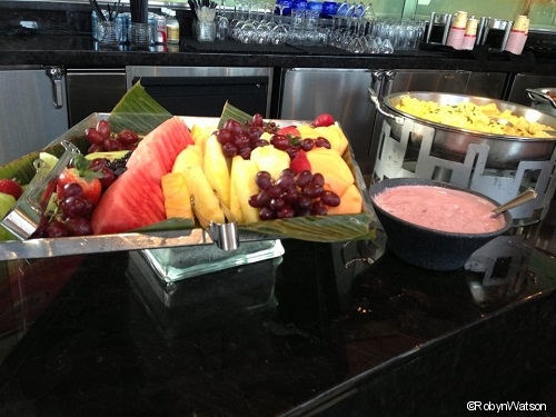 Top of the World Lounge Breakfast