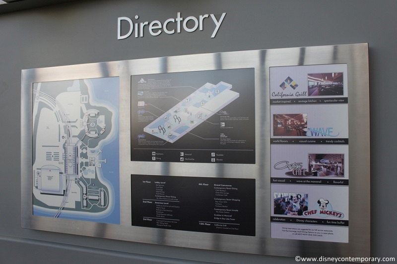 Directory for Contemporary Resort