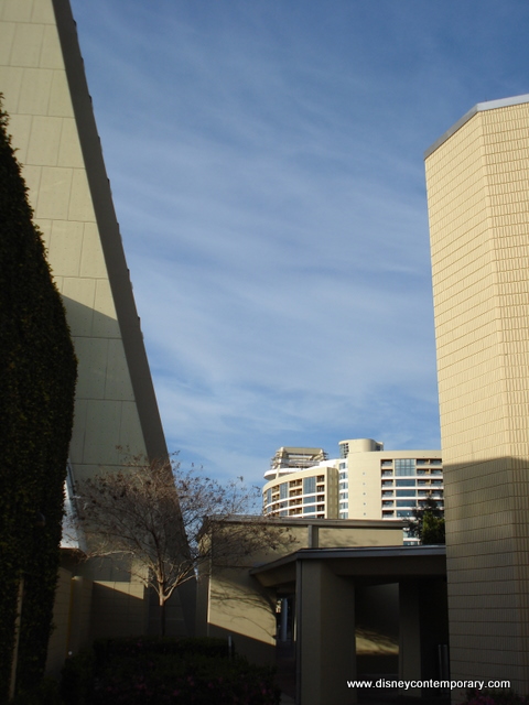 Bay Lake Tower from Garden Wing