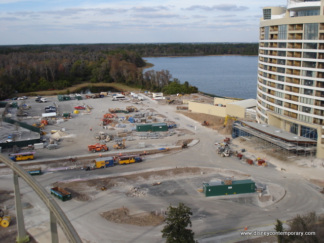 Bay Lake Tower Construction