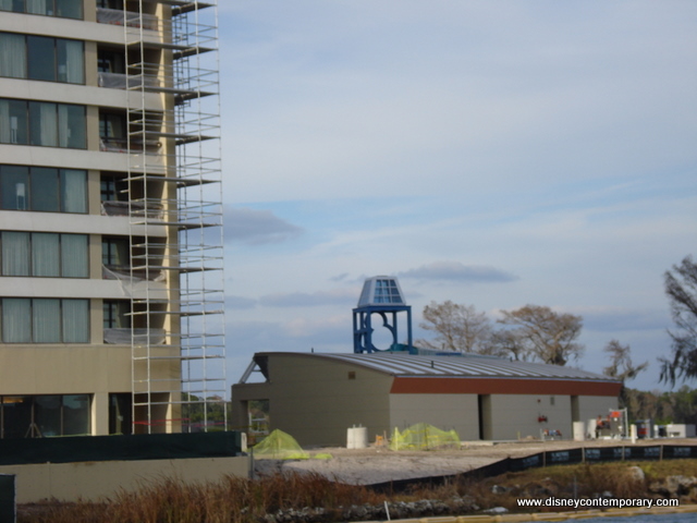 Bay Lake Tower Pool Area Construction