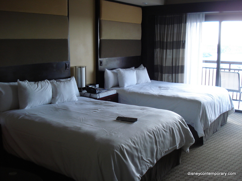 disney contemporary resort room tour